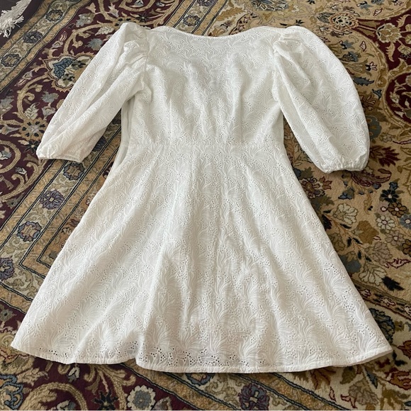 Nicholas White Eyelet Danni Dress - Picture 10 of 13